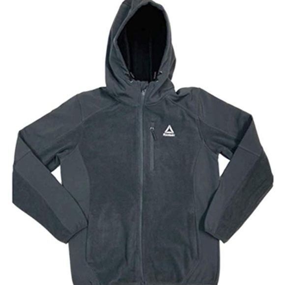 reebok mixed media softshell jacket